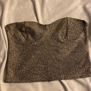 Tube top crop top